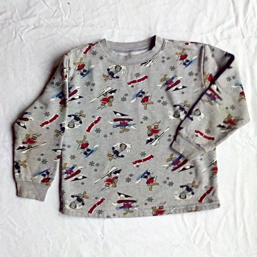 Kids Gray Sweatshirt, Size 5T